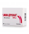 CAPSULES DURES DE MILDRONATE 500 MG, 60 PCS.